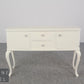 Vintage Chippendale Stil Sideboard Kommode Anrichte Weiß Barock Rokoko Schrank