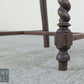 Antiker Holzstuhl Polsterstuhl Akzentstuhl Holzstuhl Samt Rot Vintage