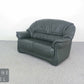 Bequeme Elastoform Leder 2er Sofa Echtleder Couch Couchgarnitur 2 Sitzer