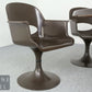 KURZ Vintage Tisch Retro Drehstühle Mid Century Table Space Age Esstisch 70er