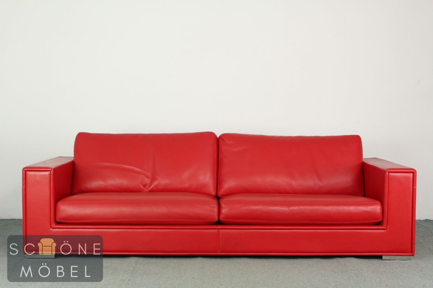 Rivolta Forrest Designer Ledersofa Echtleder Sofa Leder Couch 3 sitzer Italy