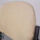 Vintage Armlehnstuhl Besucherstuhl Freischwinger Bauhaus Stil Creme