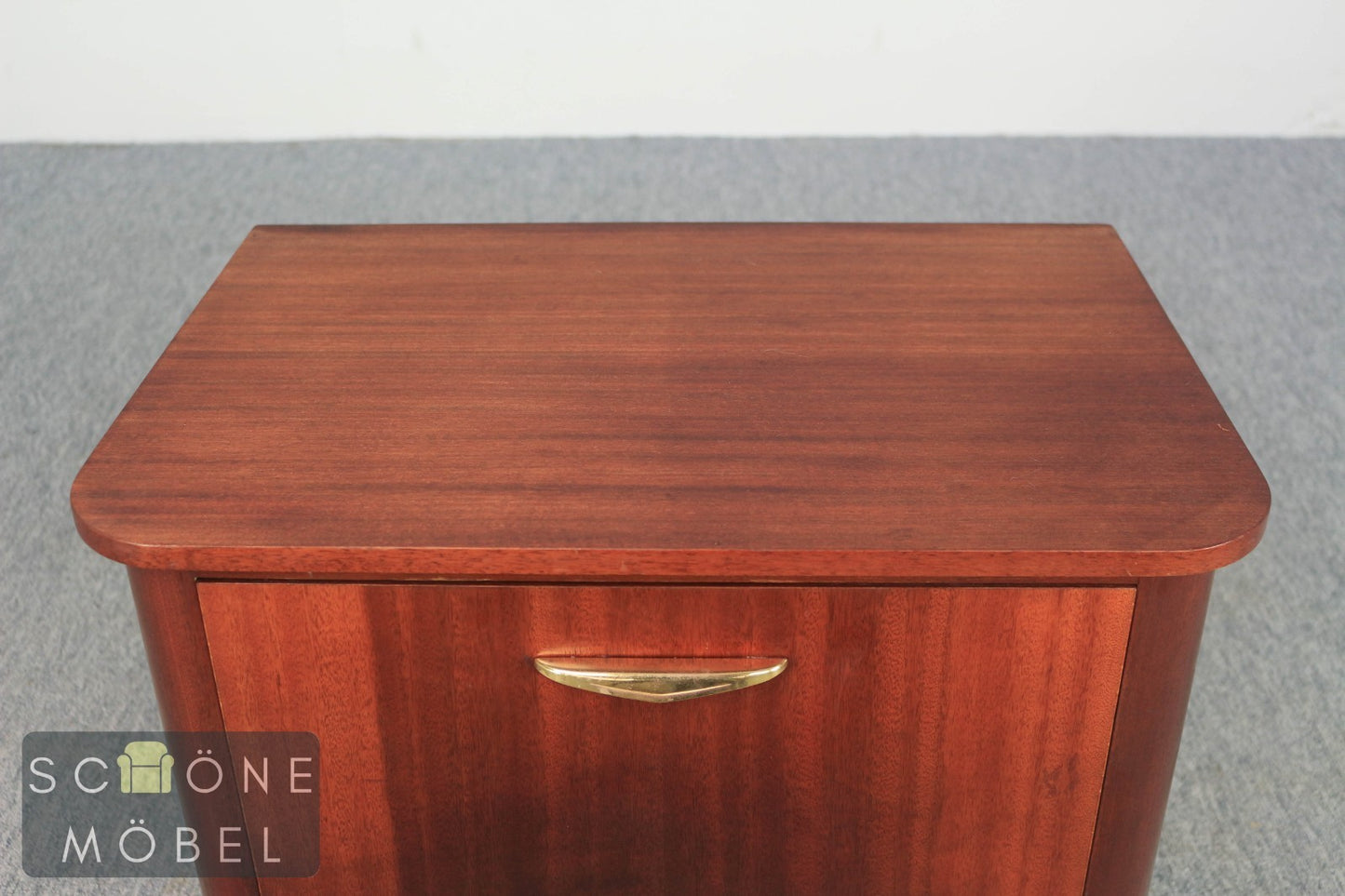 Vintage Nachttische Retro Schränkchen Mid-Century Side Table 60er Jahre