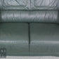 Bequeme Elastoform Leder 2er Sofa Echtleder Couch Couchgarnitur 2 Sitzer