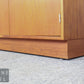 Dyrlund Teak Vitrine Danish Design Mid Century Glas Schrank Vintage Teakholz