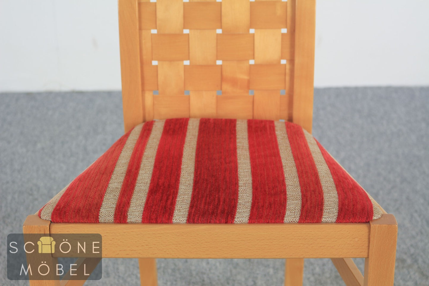 Hübsche 4er Set Vintage Stühle Retro Esszimmer Stuhl Dining Chair