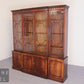 Antiker Mahagoni Bücherschrank Vitrine Bibliothek England Stil massiv Schrank