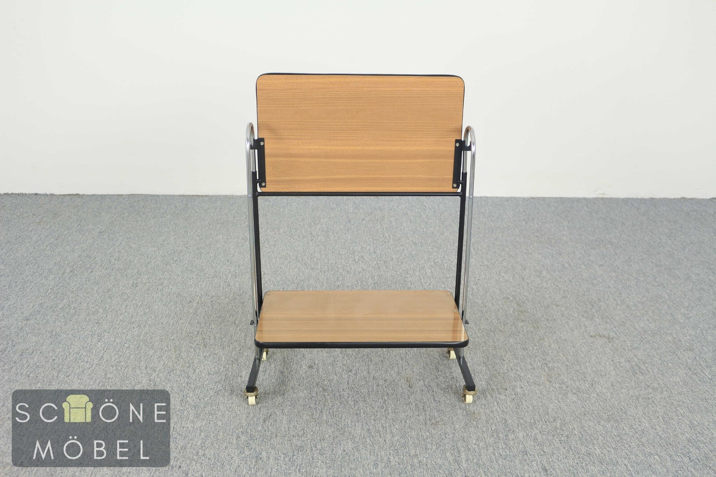 Teewagen Servierwagen Retro Vintage Mid-Century Tisch Rollen Beistellwagen VEB