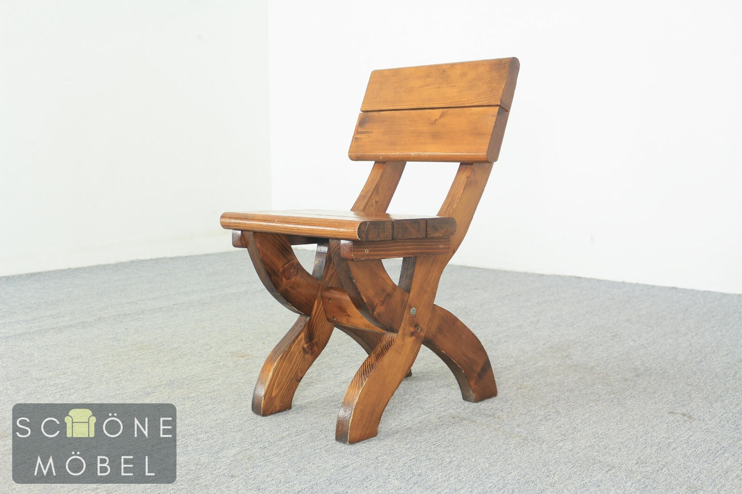 40x Garten Stuhl Terrassen Möbel Tavernen Holzstuhl Barhocker Landhausstil