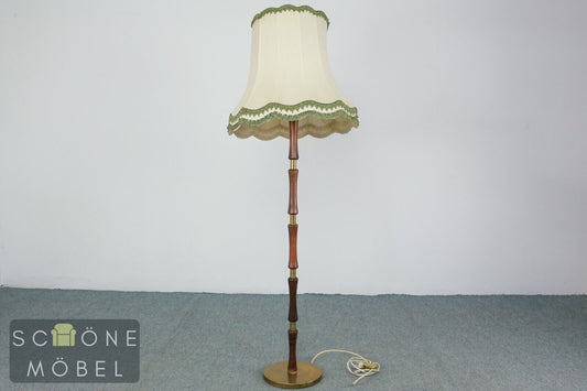 Hübsche Antik Stil Stehlampe Lampenschirm Lampe  Schalter Messing