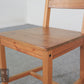 2er Set schlichte Vintage Esszimmer Landhaus Stühle Holzstühle Duo Vintage