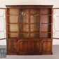Antiker Mahagoni Bücherschrank Vitrine Bibliothek England Stil massiv Schrank