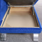Designer Relaxliege Schlafsessel Blau Gelb Daybed Vintage Postmodern 80er