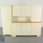 Mid Century Küchen Buffet Weiß Schrank 50er 60er Jahre Vintage Sideboard
