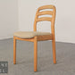 4 Danish Design Vintage Stühle Mid Century Retro Essstühle Stuhl