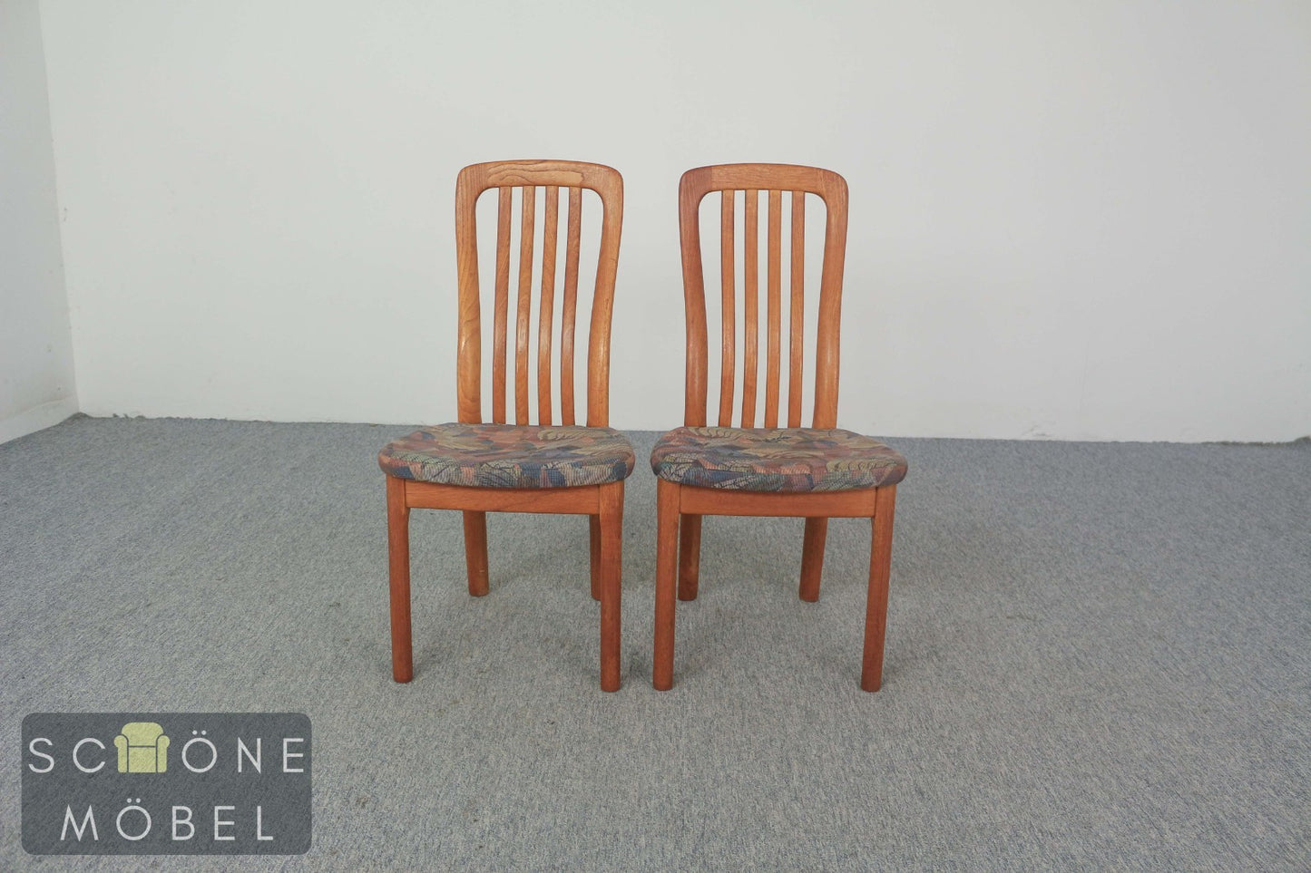 6er Set Vintage Stuhl Retro Esszimmer Chair Mid-Century Holzstuhl Skandinavisch