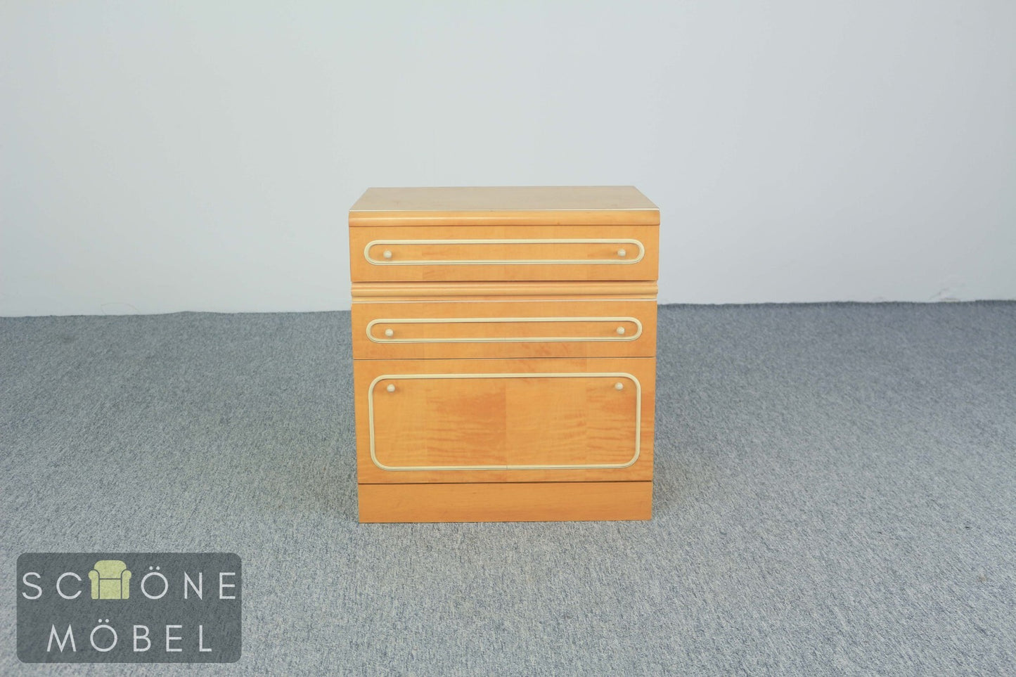 2 Vintage Nachttische Retro Schränkchen Telefontisch Kommode 70er 80er Jahre