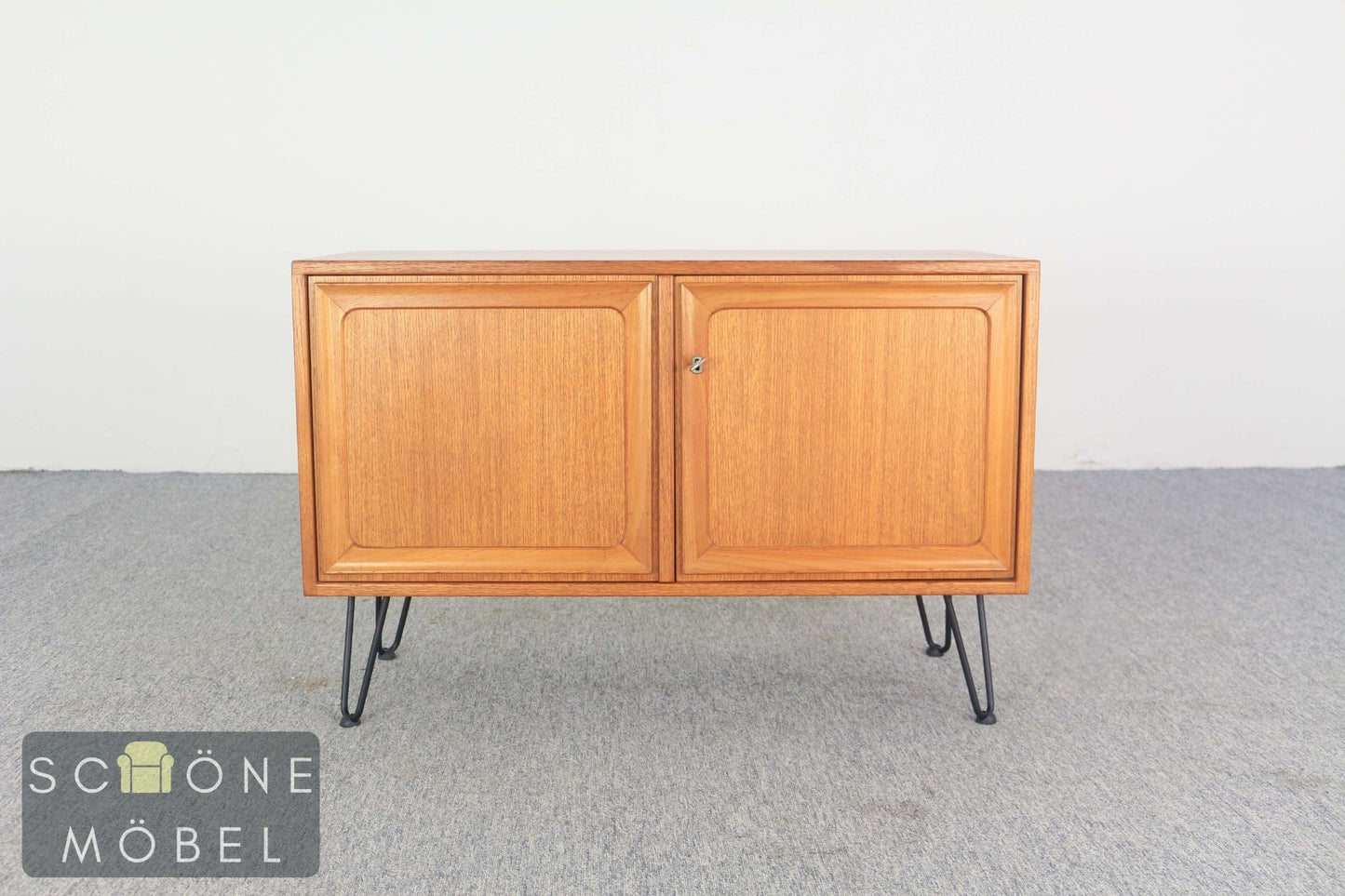 Mid Century Sideboard Danish Design Vintage Anrichte Retro Kommode Hairpin Legs
