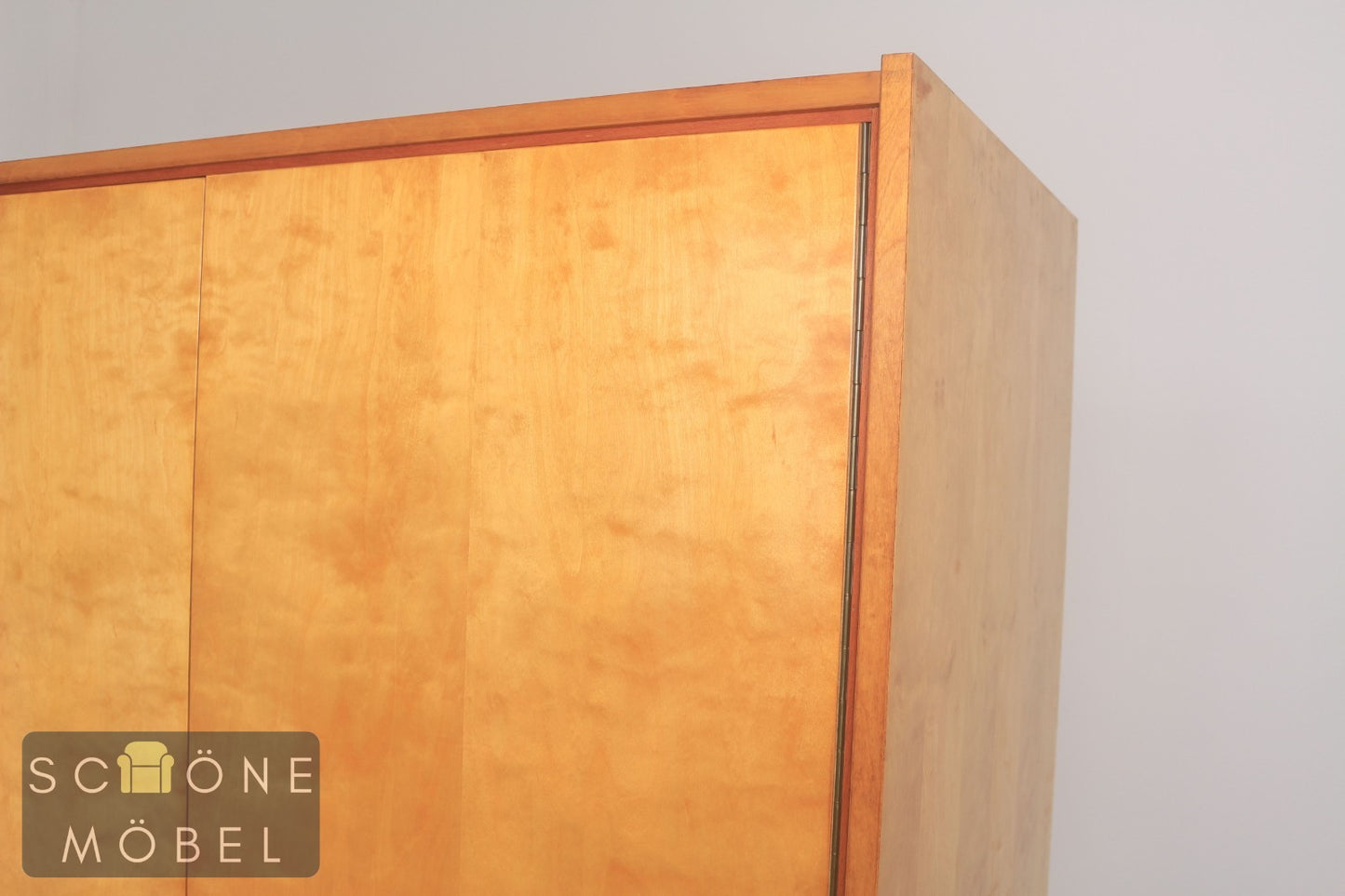 DDR Retro Kleiderschrank Mid Century Schrank Vintage 50er 60er Jahre Wardrobe