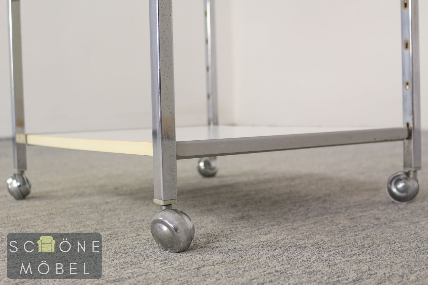 Teewagen Servierwagen Retro Vintage Mid-Century Tisch Rollen Beistellwagen