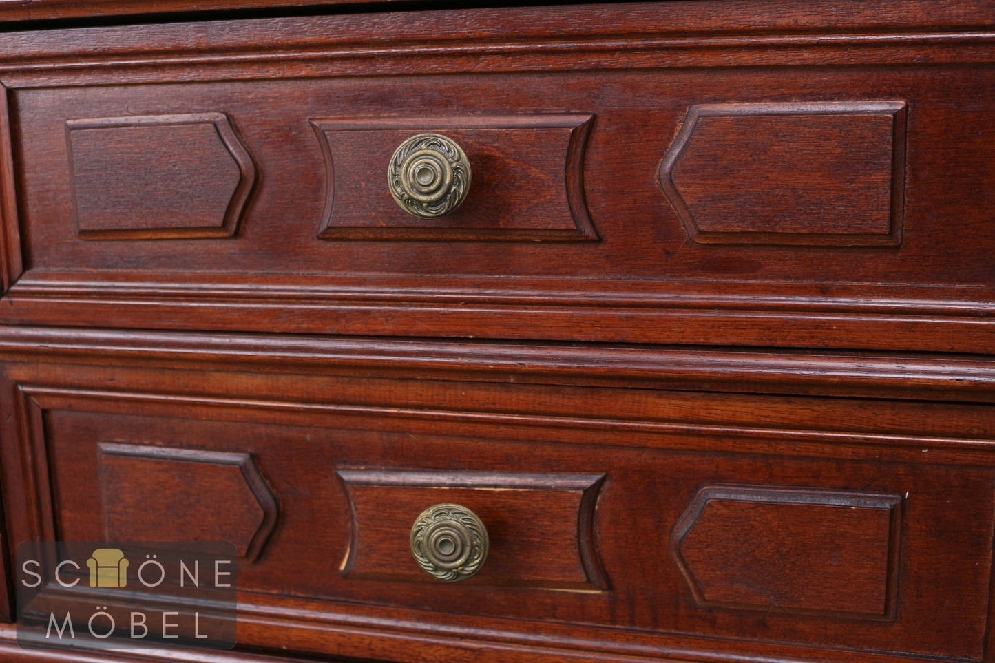Nachttisch Beistellschrank Massivholz Kommode Vintage Kolonial Stil