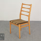 Vintage Stuhl Retro Esszimmer Chair Mid-Century Holzstuhl Skandinavisch