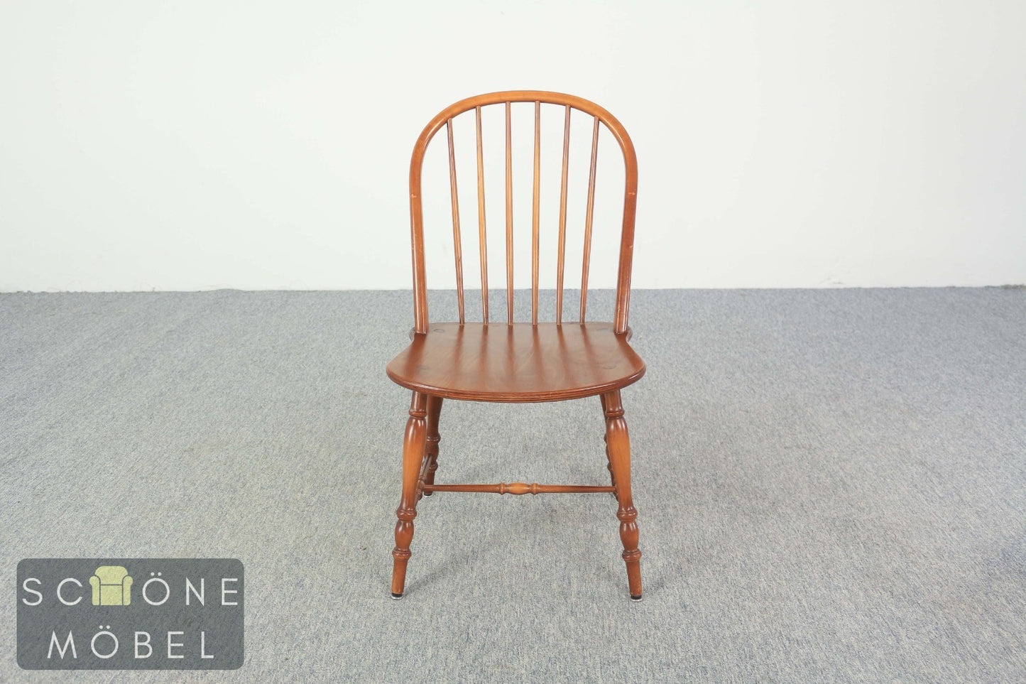 Vintage Stuhl Retro Esszimmer Stühle Mid Century Windsor Holzstuhl Colonial