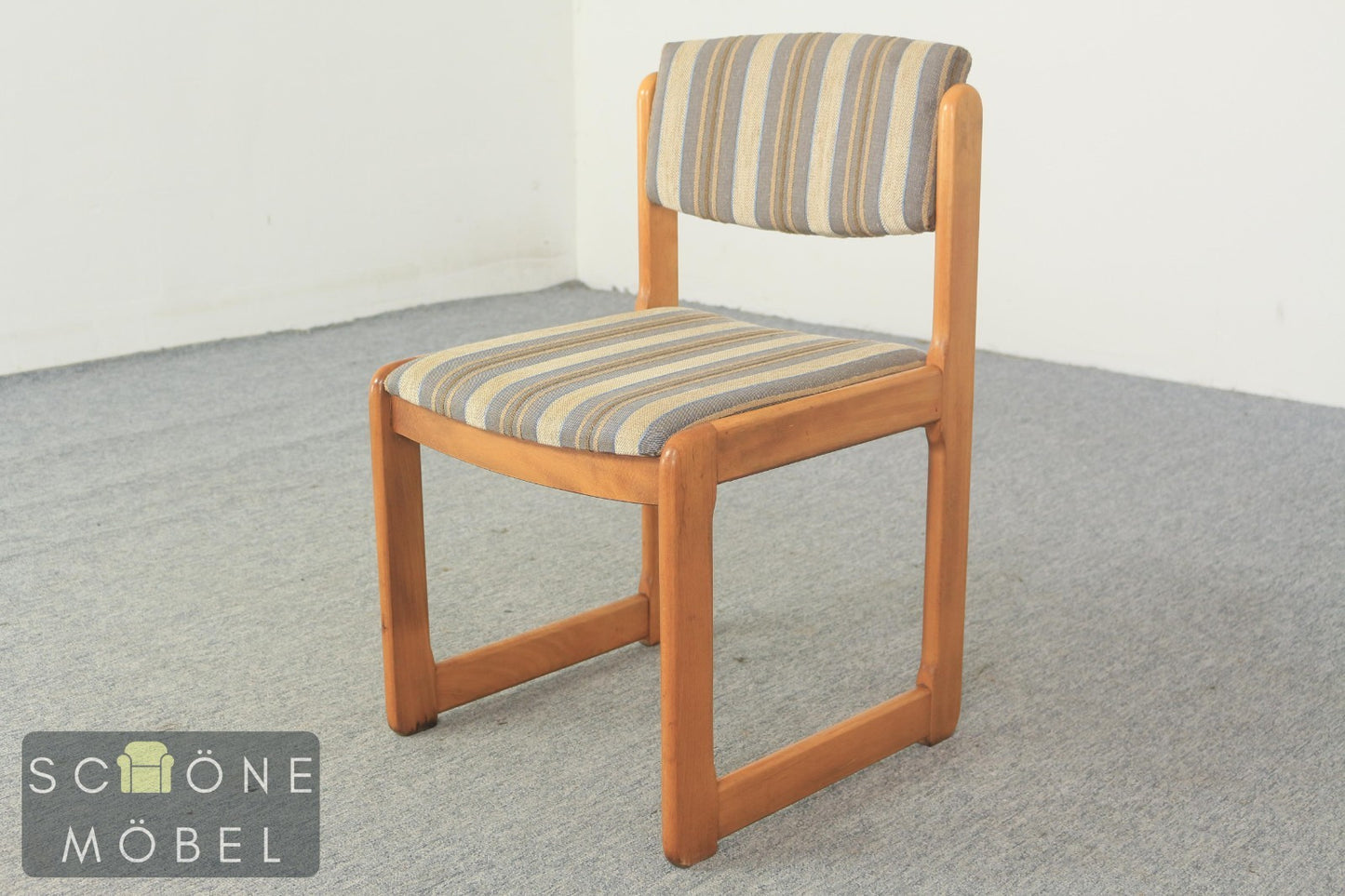 4 Danish Design Vintage Stühle Mid-Century Modern Essstühle Stuhl 60er Jahre