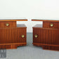 2x 50er Jahre Nachttische Vintage Nachtschränkchen Schränkchen Kommode