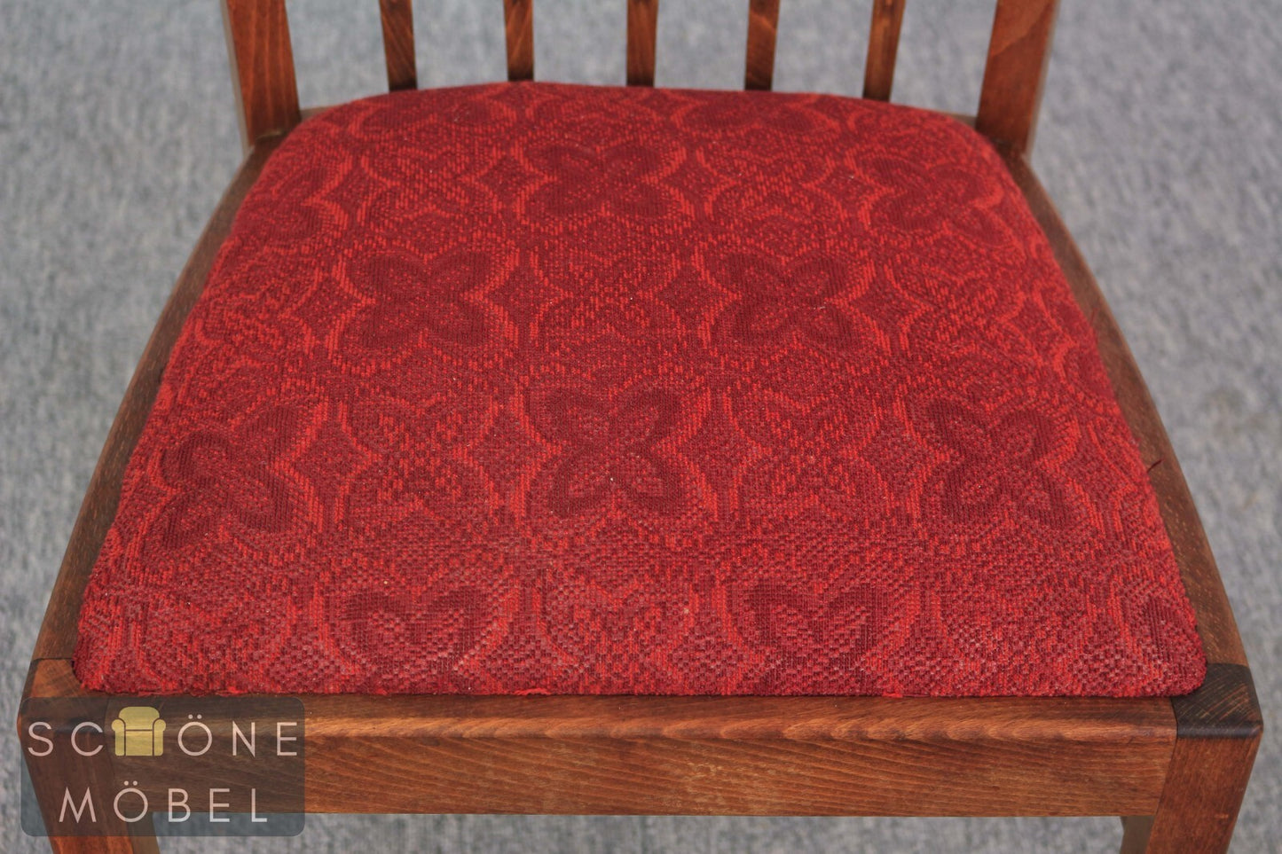 Vintage Stuhl Retro Esszimmer Chair Mid-Century Holzstuhl Skandinavisch