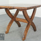 5x Esstisch Garten Tisch Landhaus Stil rechteckig Dining Table Gastro Möbel