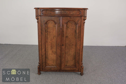 Hübsche Louis Philippe Kommode Schränkchen Sideboard Anrichte Vertiko Antik Stil