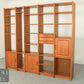 Retro Teak Regalsystem Danishes Design Regal Vintage Bücherschrank Bücherregal