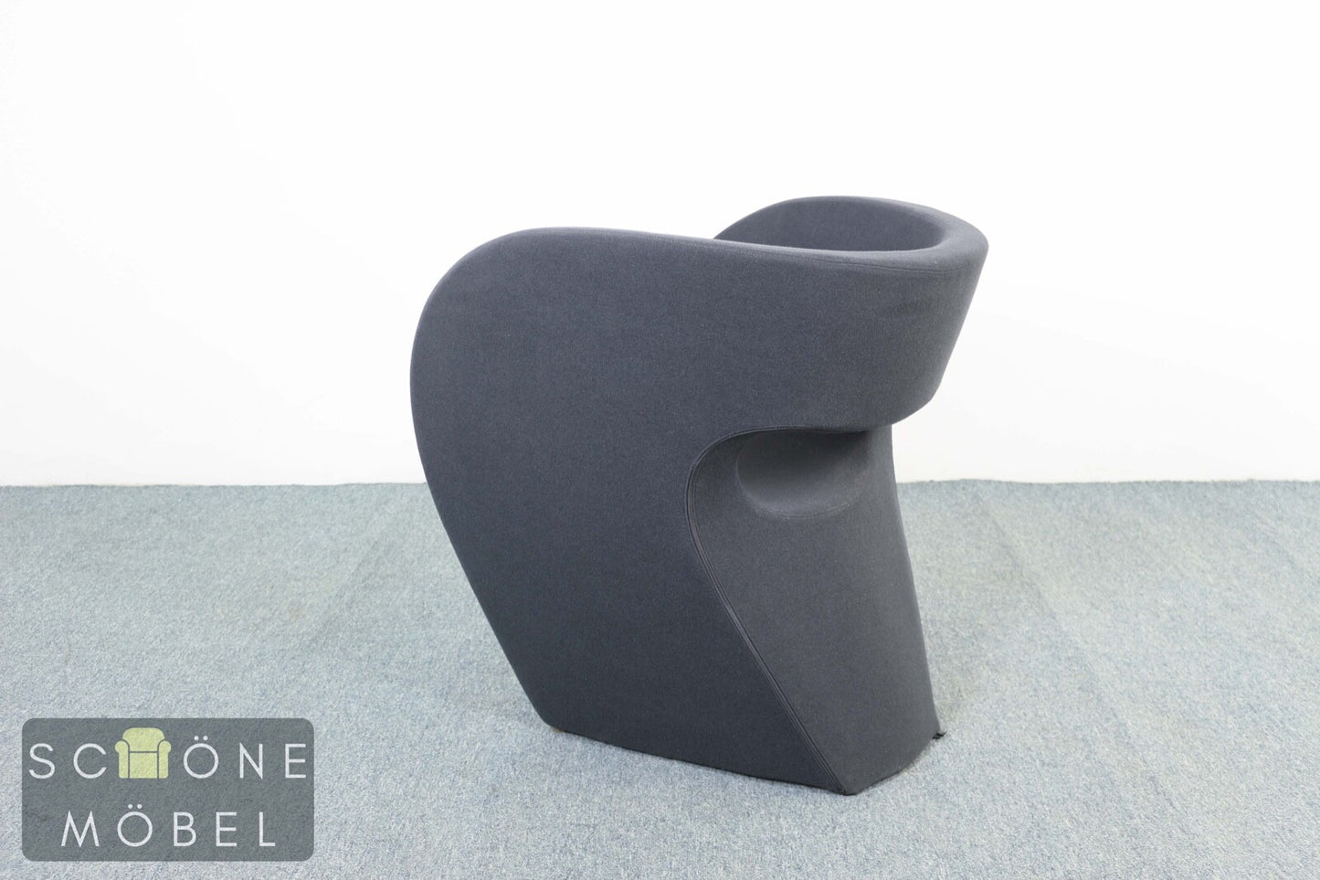 Moroso Designer Sessel Albert & Victoria Modern Chair Made in Italy Armchair