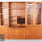 Schrankwand Vitrine Sekretär Danish Design Mid Century Wandschrank Schrank