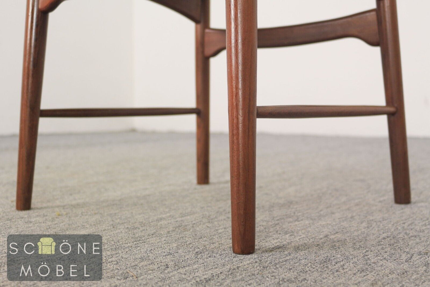 4 Danish Design Vintage Stühle Mid Century Retro Essstühle Stuhl 60er Jahre