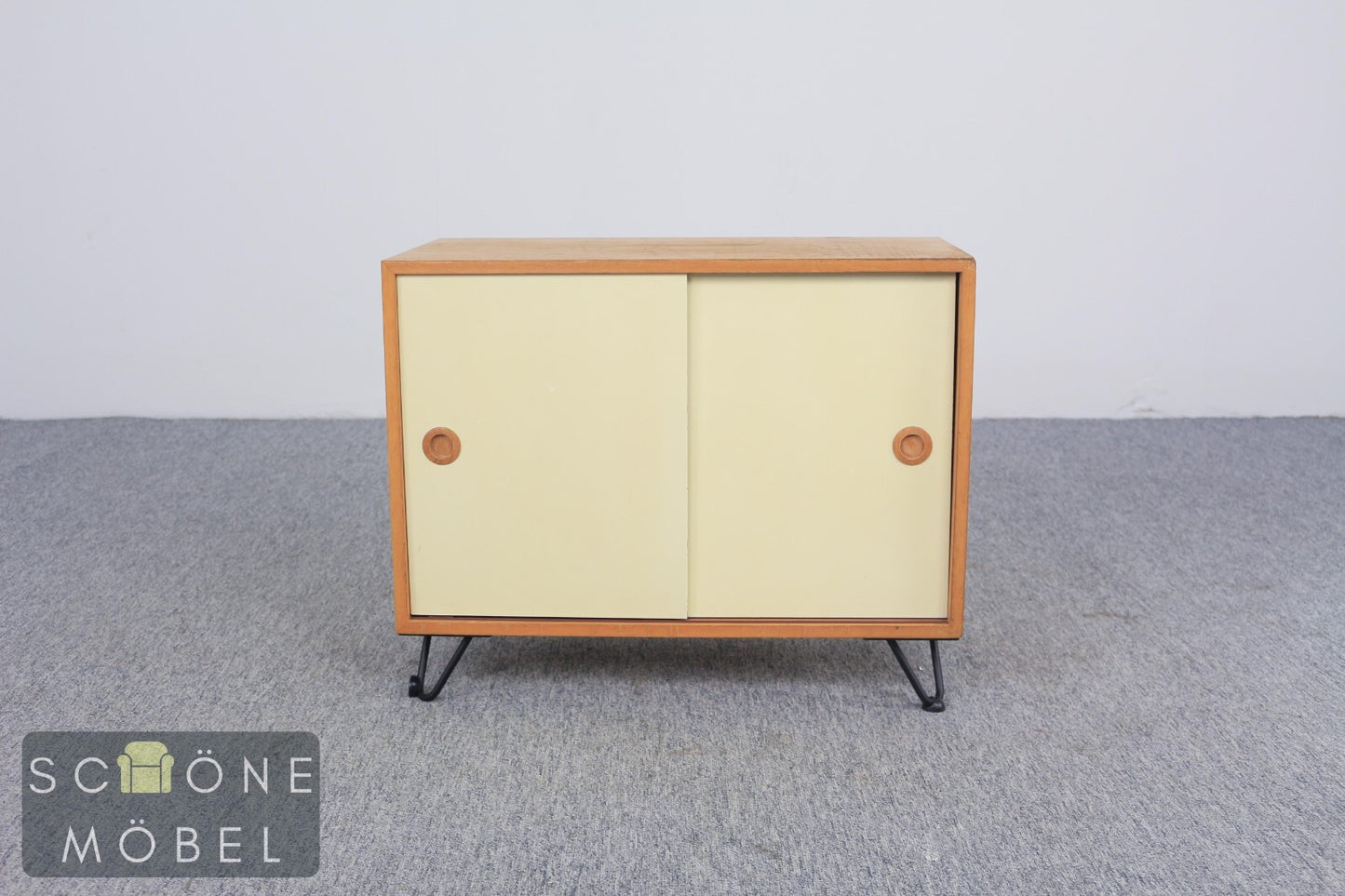 50er Jahre Vintage Schränkchen Mid Century Retro Kommode Sideboard