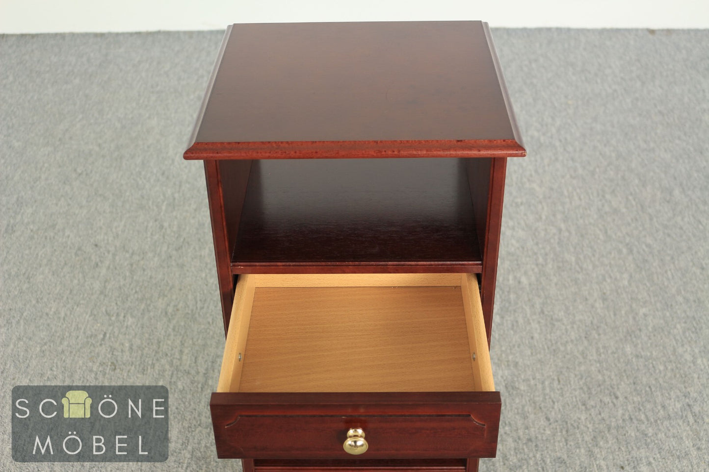 Hübscher Telefontisch Regal Tisch Vintage Antik Stil Bücherregal Beistelltisch