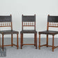 Gründerzeit Stühle Antik Stil Leder Stuhl Chair Essstuhl Vintage Esszimmerstuhl