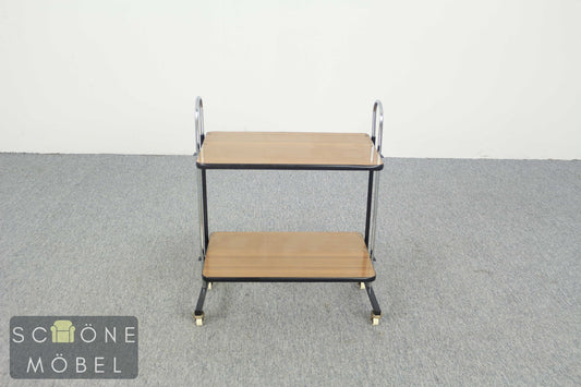 Teewagen Servierwagen Retro Vintage Mid-Century Tisch Rollen Beistellwagen VEB