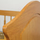 Schönes Babybett Babywiege Schaukelbett Eiche Bett Kinderbett Stange für Mobile