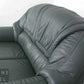 Bequeme Elastoform Leder 2er Sofa Echtleder Couch Couchgarnitur 2 Sitzer