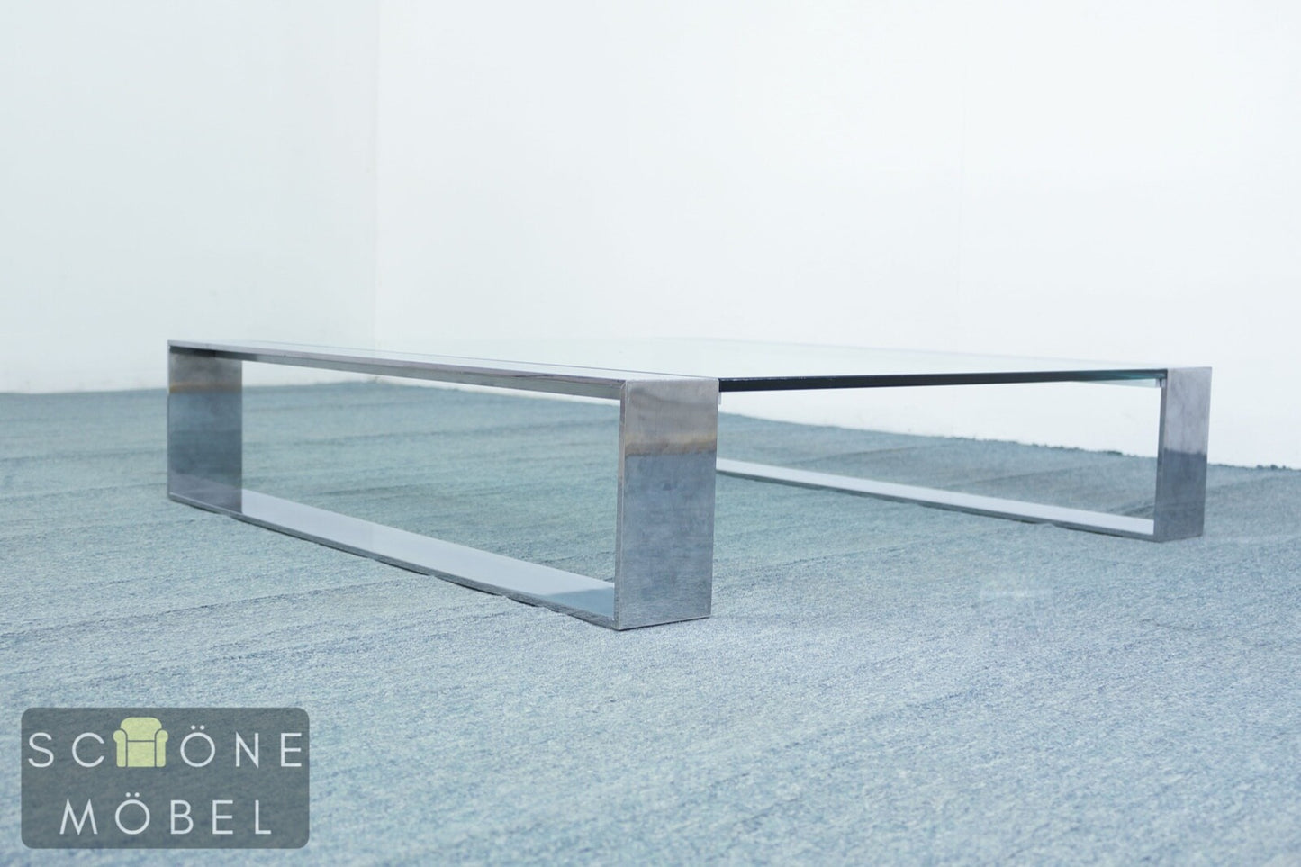 Orsenigo Designer Ring Couchtisch  Sofatisch Glastisch Table Mauro Lipparini