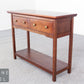 Konsolentisch Beistelltisch Vintage Konsole Retro Tisch Glastisch Table
