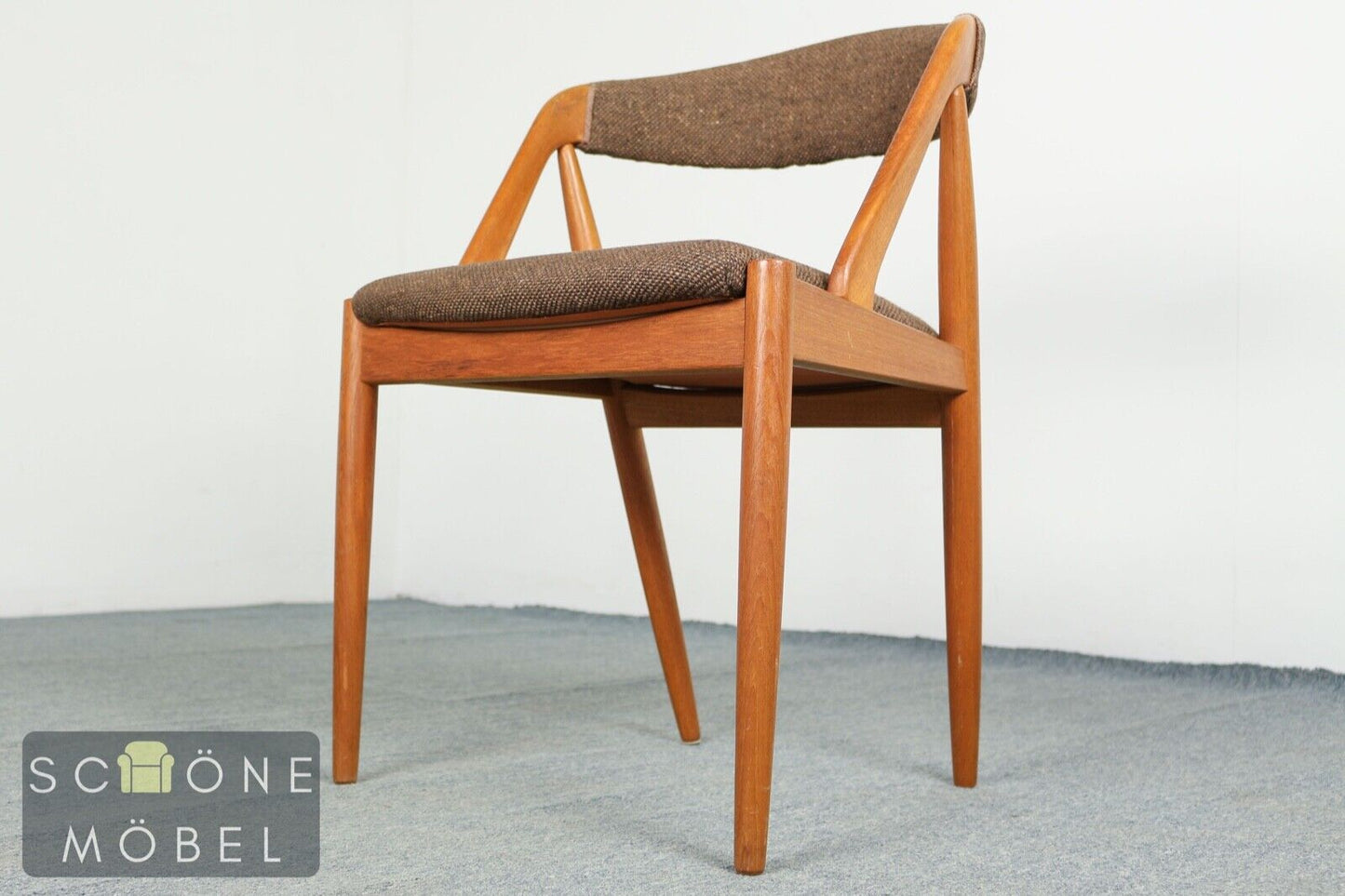 4 Danish Design Kai Kristianen Vintage Stühle Mid Century Retro Essstühle Stuhl