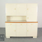 Mid Century Küchen Buffet Weiß Schrank 50er 60er Jahre Vintage Sideboard