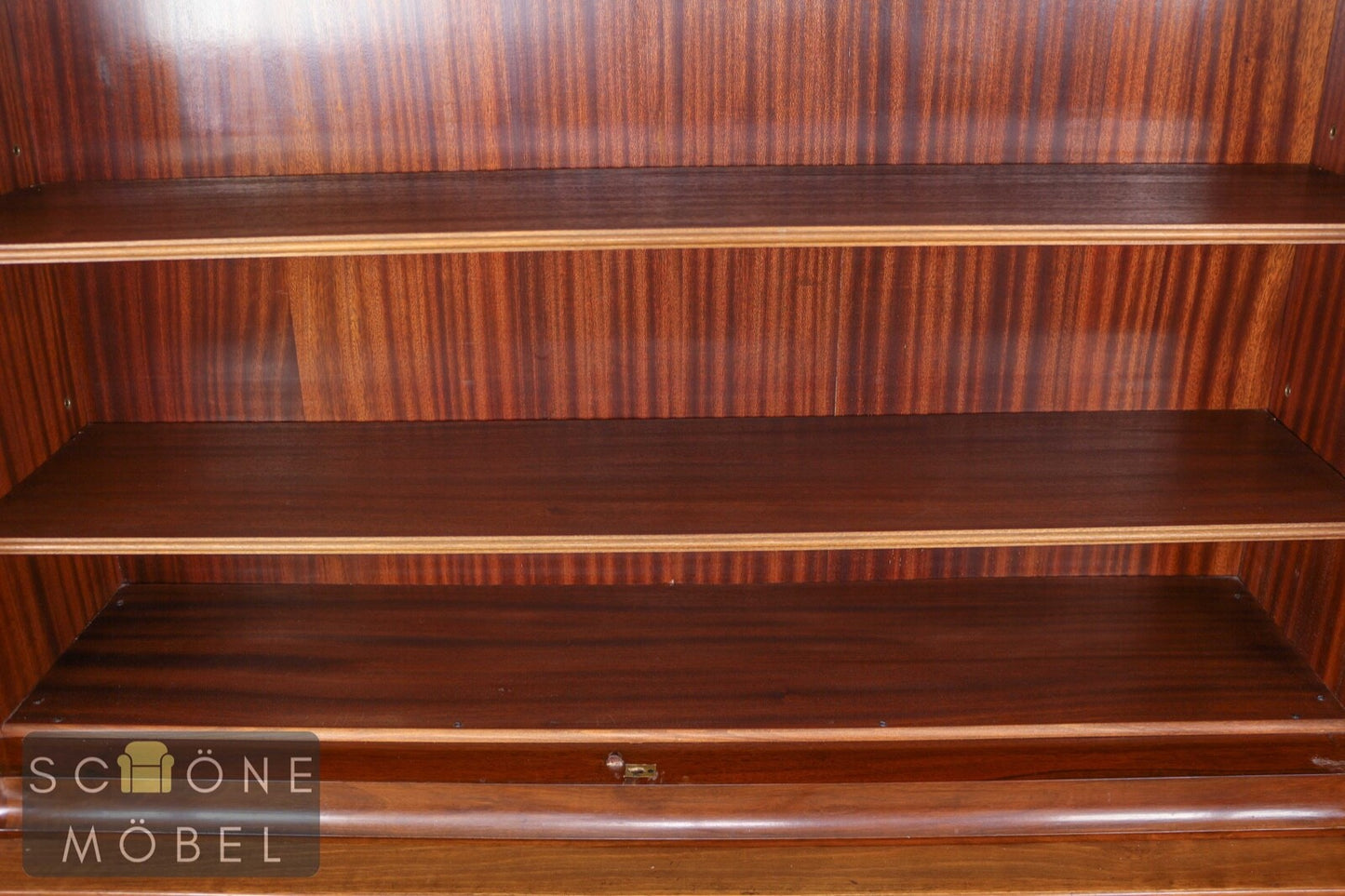 Aert Deco Vitrine Antik Stil Glasschrank Geschirrschrank Bücherschrank Schrank