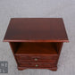 Nachttisch Beistellschrank Massivholz Kommode Vintage Kolonial Stil