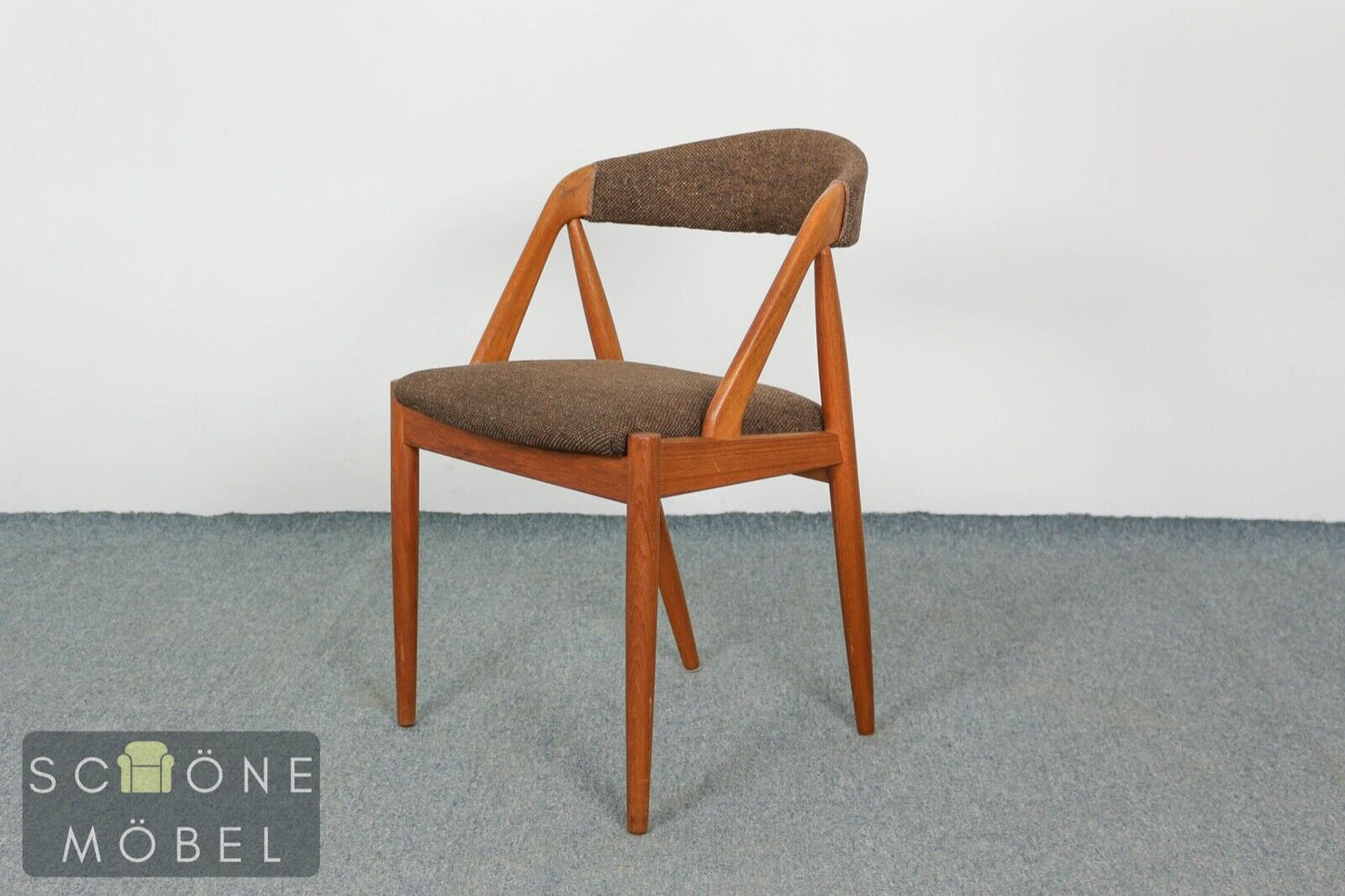 4 Danish Design Kai Kristianen Vintage Stühle Mid Century Retro Essstühle Stuhl