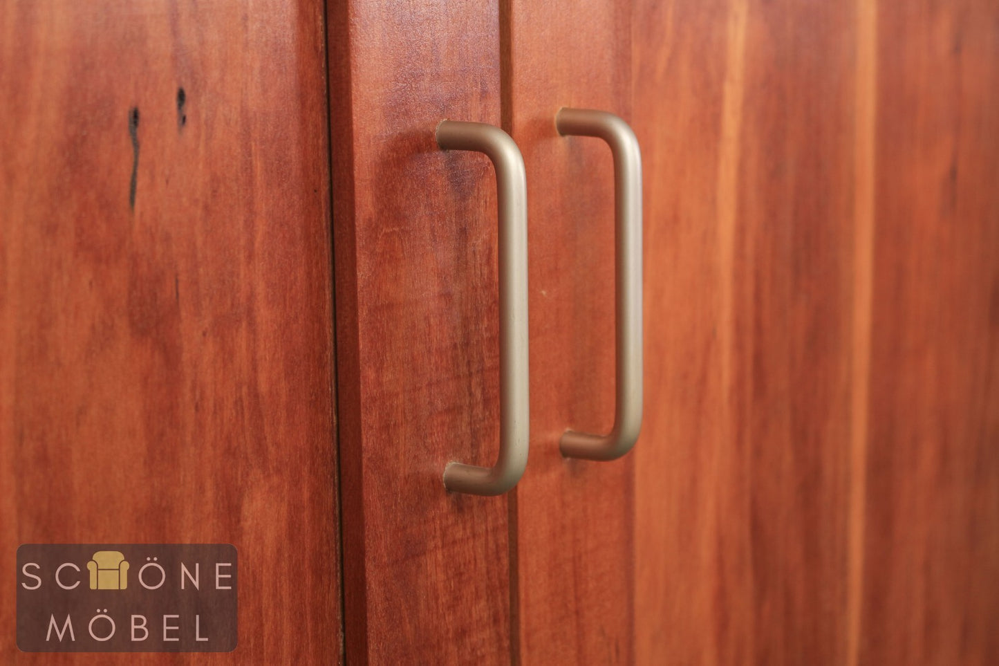 Schlichter Vintage Kleiderschrank Wäscheschrank Antik Schrank Jugendstil Art